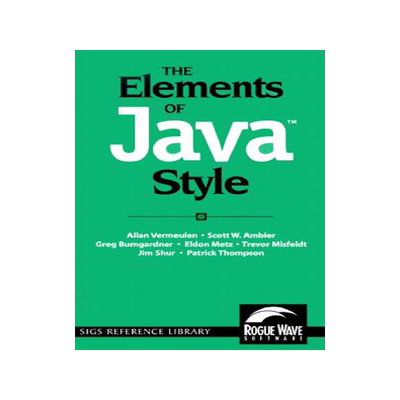 【预售】The Elements of Java Style
