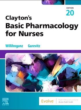 预订 Clayton’s Basic Pharmacology for Nurses: 9780443126994
