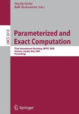 【预订】Parameterized and Exact Computation