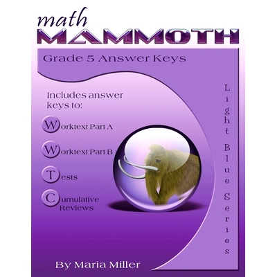 预订 Math Mammoth Grade 5 Answer Keys: 9781942715696