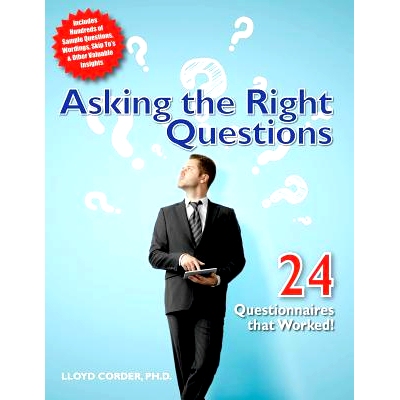 预订 Asking the Right Questions: 24 Questionnaires that Worked!: 9781500999919