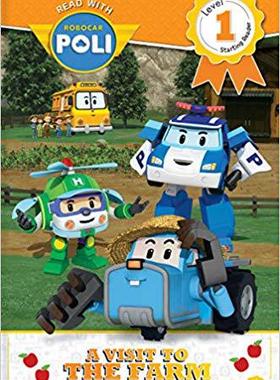 【预售】Read with Robocar Poli: A Visit to The Farm (Level 1: Starting Reader)