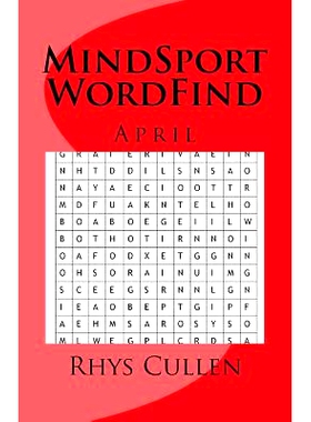 预订 MindSport WordFind April: 9781986982108