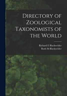 [预订]Directory of Zoological Taxonomists of the World 9781013565649