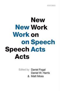 Speech Acts Work 预订 New