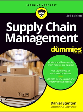 现货 Supply Chain Management for Dummies, 3rd Edition 供应链管理达人迷 第3版: 9781394154562