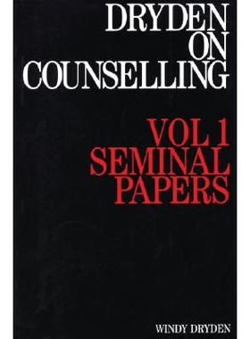 预订 Dryden On Counselling - Seminal Papers V 1: 9781870332712