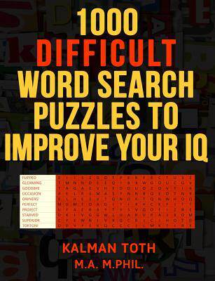 [预订]1000 Difficult Word Search Puzzles to Improve Your IQ 9781494863500