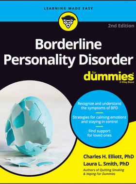 【预订】Borderline Personality Disorder for Dummies, 2nd Edition