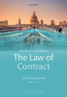 【预订】O’Sullivan & Hilliard’s The Law of Contract