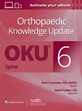 【预订】Orthopaedic Knowledge Update® Spine 6: Print + Ebook 9781975180171