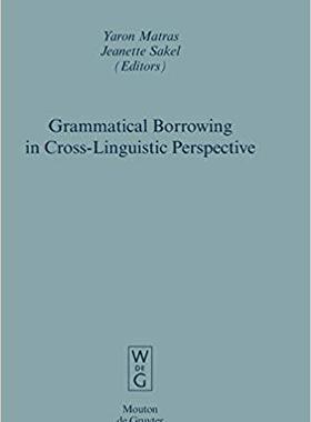 【预订】Grammatical Borrowing in Cross-Linguistic Perspective 9783110196283