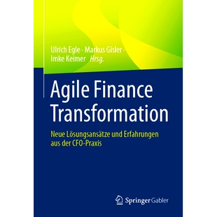 敏捷财务转型 预订 Transformation Finance 9783658413316 Agile