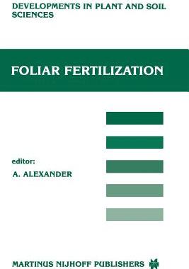 预订 Foliar Fertilization