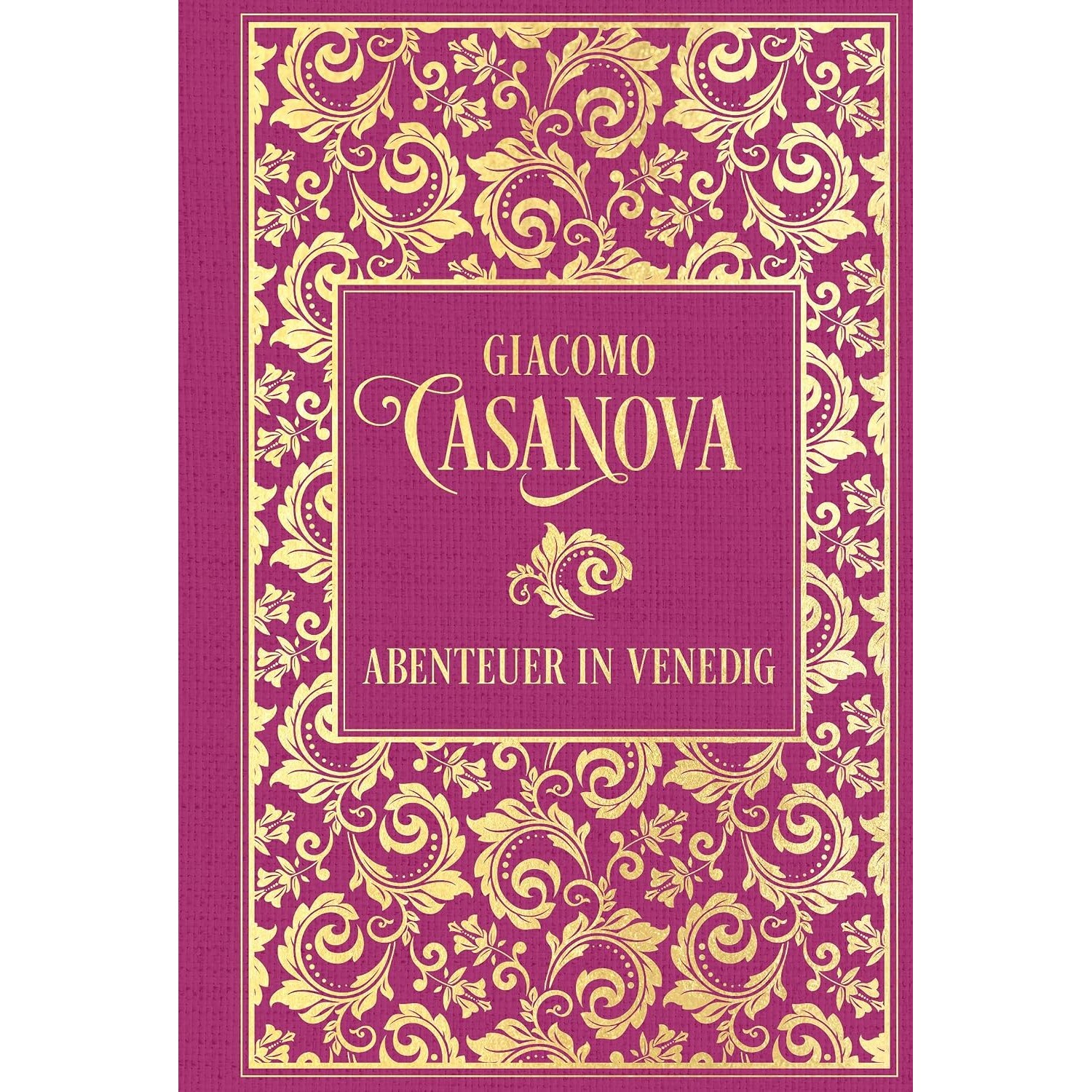 预售 威尼斯冒险记 卡萨诺瓦 德文原版 精装收藏 Giacomo Casanova 回忆录 Abenteuer in Venedig