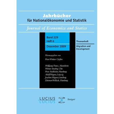 预订 Migration and Development: Sonderausgabe  Heft 6/Bd. 229 (2009) Jahrbücher für Nationalökonomie und Statistik 移