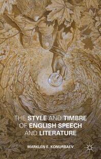 Timbre Speech Literature and English Style The 预订