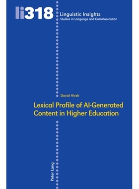 预订 Lexical Profile of AI-Generated Content in Higher Education: 9783034361132