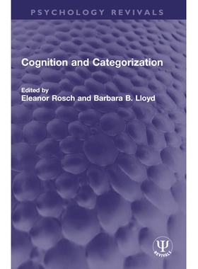 预订 Cognition and Categorization: 9781032633381