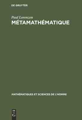 【预订】Métamathématique 9783112305997
