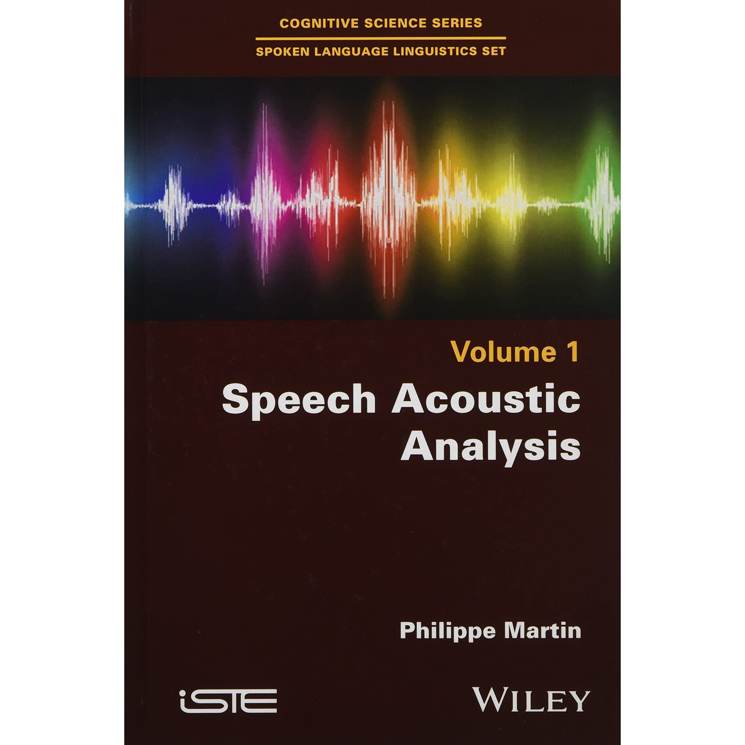 预订 Speech Acoustic Analysis 语音声学分析 9781786303196