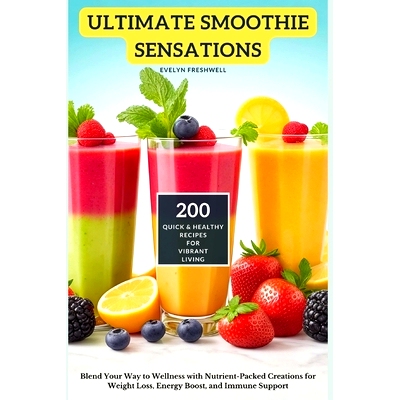 预订 Ultimate Smoothie Sensations: 200 Quick and Healthy Recipes for Vibrant Living: 9798865779179