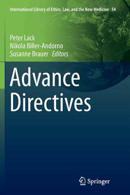 【预订】Advance Directives