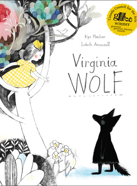 现货 英文原版 小狼不哭 Isabelle Arsenault 插画绘本 精装 Kyo Maclear: Virginia Wolf 我的妹妹是只狼