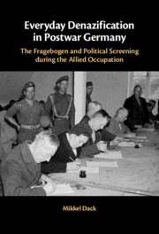 [预订]Everyday Denazification in Postwar Germany