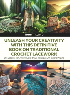 预订 Unleash Your Creativity with this Definitive Book on Traditional Crochet Lacework: Dive Deep into Irish, Freeform,