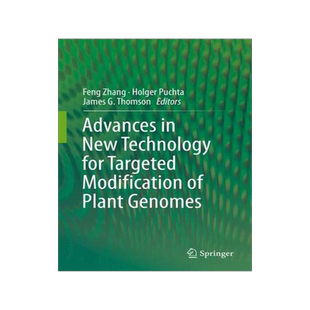 预订 Advances in New Technology for Targeted Modification of Plant Genomes