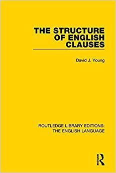 【预售】The Structure of English Clauses