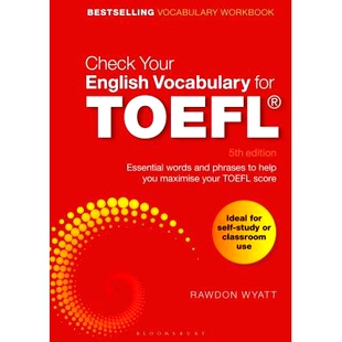 预订 Check Your English Vocabulary for TOEFL: Essential words and phrases to help you maximise your TOEFL score 检查你的