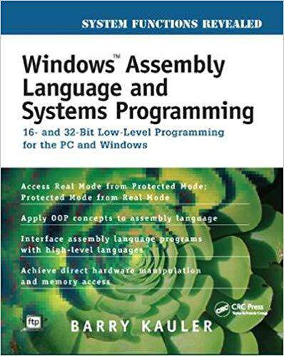 【预售】Windows Assembly Language and Systems Programming