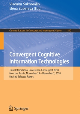 【预订】Convergent Cognitive Information Technologies