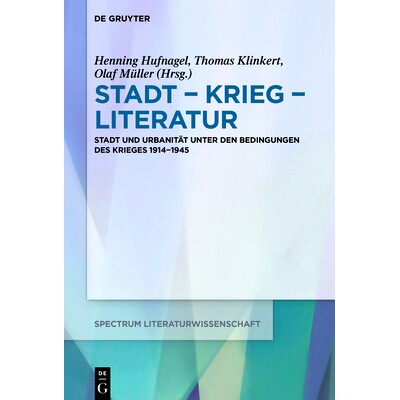 Stadt und Urbanit&auml;t unter den Bedingung