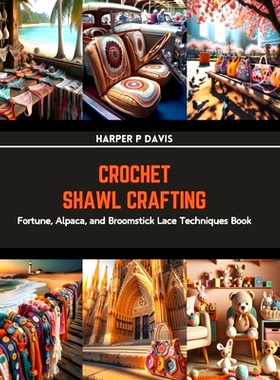 预订 Crochet Shawl Crafting: Fortune, Alpaca, and Broomstick Lace Techniques Book: 9798874034832