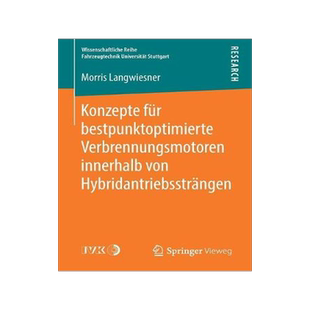 预订 Konzepte für bestpunktoptimierte Verbrennungsmotoren innerhalb von Hybridantriebssträngen