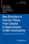 预订 New Directions in Function Theory: From Complex to Hypercomplex to Non-Commutative