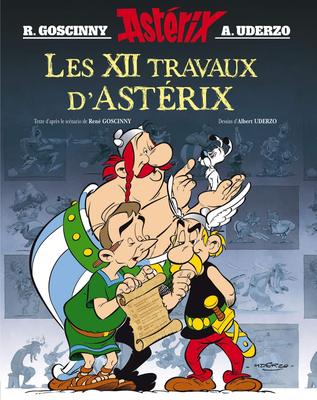 法语原版 高卢英雄传25：征服大壕沟 Une aventure d'Astérix, Vol. 25. Les XII travaux d’Astérix 法国比利时经典漫画