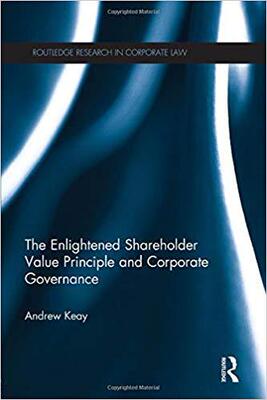 【预售】The Enlightened Shareholder Value Principle and Corporate Governance