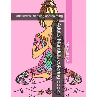 预订 Adults Mandala coloring book: anti stress, relaxing and calming: 9798322802327