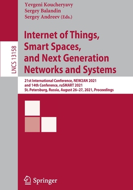 【预订】Internet of Things, Smart Spaces, and Next Generation Networks and S 9783030977764