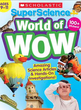【预订】Superscience World of Wow (Ages 9-11) Workbook