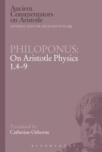 Aristotle Physics Philoponus 1.4 9780715637876 预订