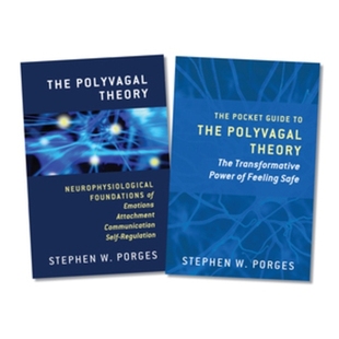 预订 The Polyvagal Theory and The Pocket Guide to the Polyvagal Theory, Two-Book Set 多迷走神经理论和多迷走神经理论袖珍