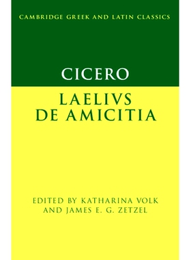 预订 Cicero: Laelius de amicitia 西塞罗:莱利乌斯: 9781108940856