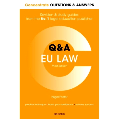 预订 Concentrate Questions and Answers EU Law: Law Q&A Revision and Study Guide 欧盟法集中问答：法律问答修订与学习指南: