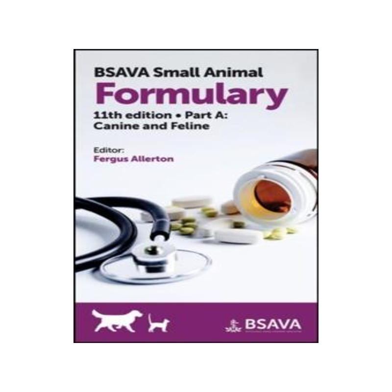 [预订]Bsava Small Animal Formulary Eleventh Edition Part a Canine and Feline 9781913859077