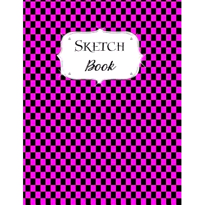 预订 Sketch Book: Checkered Sketchbook Scetchpad for Drawing or Doodling Notebook Pad for Creative Artists Pink Black: 9